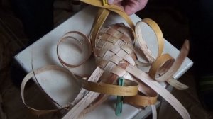 Берестяной промысел ,как сплести лапти