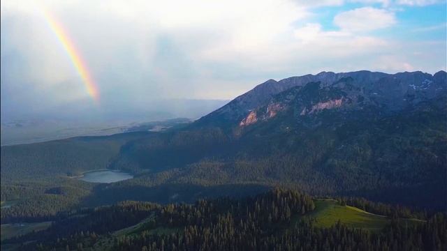 Crno Jezero ~ Discover Montenegro in colour ™ | Rainbow Time lapse video смотреть онлайн