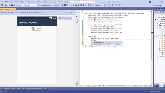 Integrating Google Sign-In into Xamarin Android App - Part 2 смотреть онлайн