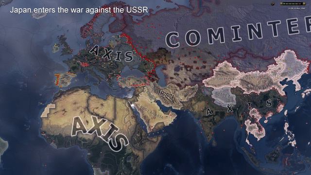 What if Germany swapped territories and puppets with UK in WW2? - HOI4 Timelapse смотреть онлайн