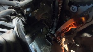 Замена цепи ГРМ Шкода Фабия Skoda Fabia 1.2i 2012г  CHFA.