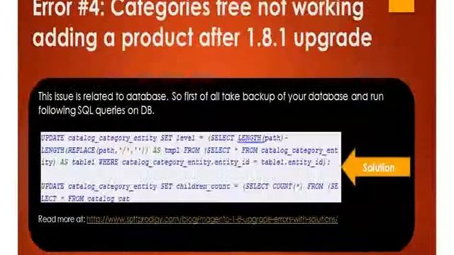 Magento 1.8 Upgrade Errors with Solutions смотреть онлайн