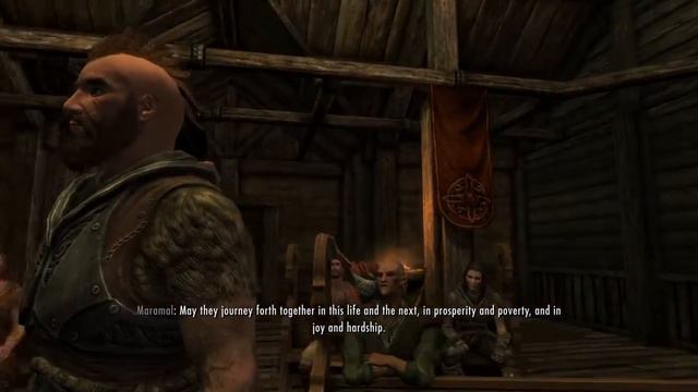 Marrying Sylgja in Skyrim Remastered смотреть онлайн