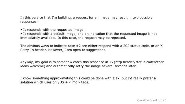 HTML : Get HTTP status code or response headers from img tag? смотреть онлайн