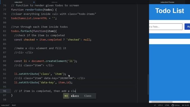 JavaScript Todo List | Todo List using HTML CSS & JavaScript | Todo List in JavaScript смотреть онлайн