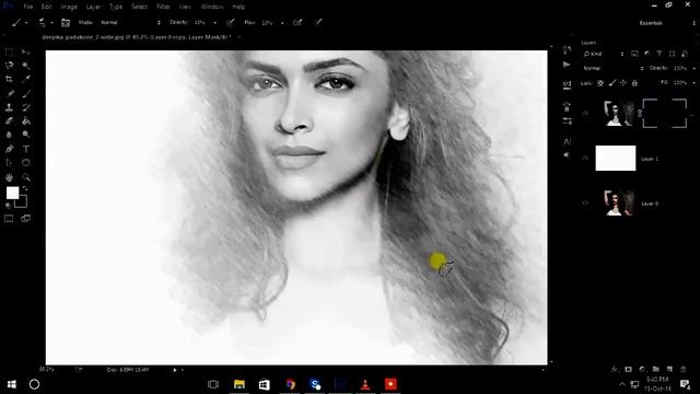 How to Create Pencil Sketch in Photoshop CC 2017 | How to Make Sketch in Photoshop CC 2017 смотреть онлайн