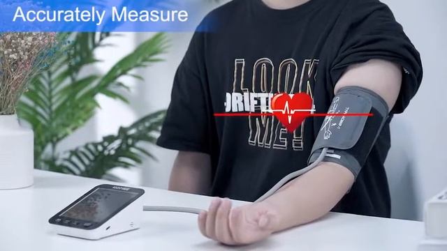 HOMIEE Automatic Digital BP Monitor with 5'' LCD Backlit Display, Blood Pressure Monitors at home смотреть онлайн