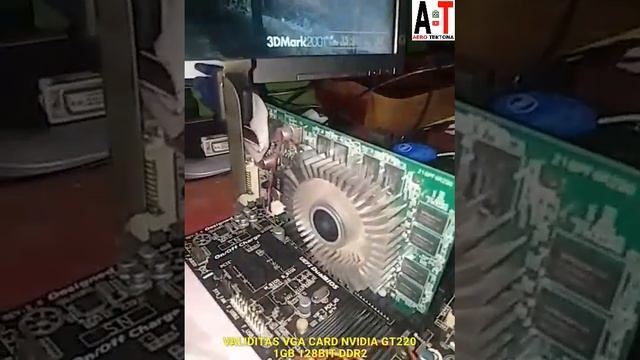 VGA Card : NVIDIA GT220 1GB 128BIT DDR2