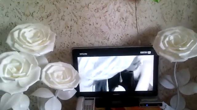 СВЕТИЛЬНИКИ РУЧНОЙ РАБОТЫ! Торшер из белых 3роз, торшер 1розы и настенная бра розовая роза смотреть онлайн