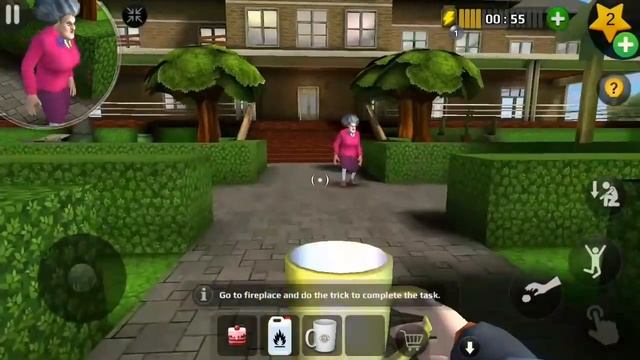 Scary Teacher 3D Version 5.0.41 | Fireplace Prank смотреть онлайн