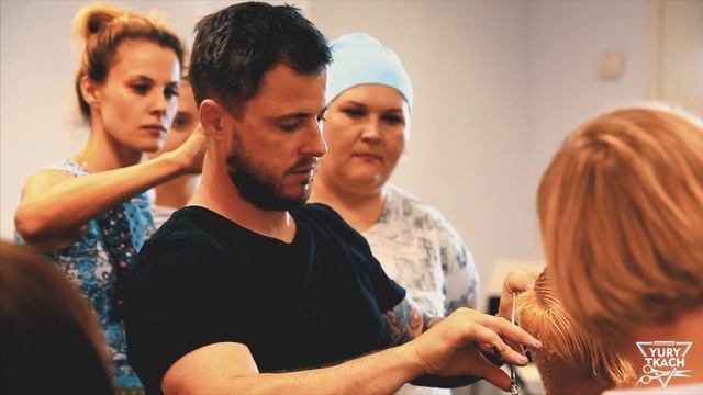 Юрий Ткач | Промо-ролик интенсивного курса по стрижкам смотреть онлайн