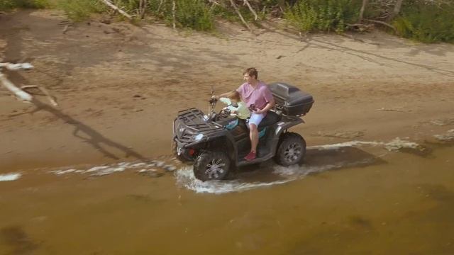 CF Moto / 4x4 / Полный привод / Off road / Нижняя Кама / Елабуга / Кадры с дрона / Active track смотреть онлайн