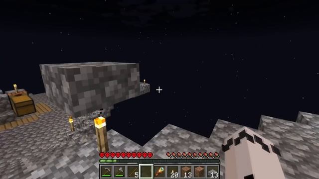 Мой Первый Раз в Самом Сложном МАЙНКРАФТ СКАЙБЛОК