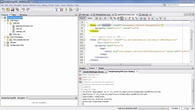 Custom JMX MBeans Development with Spring смотреть онлайн