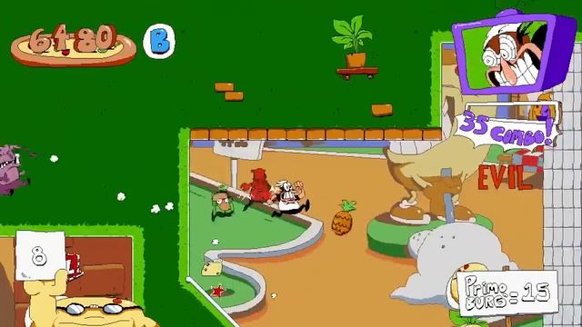 Pizza Tower - All P-Ranks Damageless