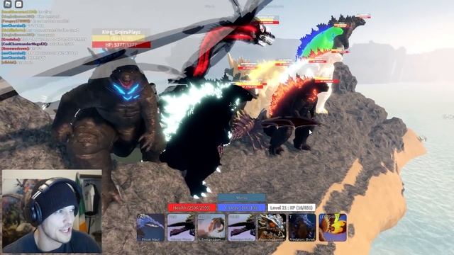 GODZILLA 2021 Battle Royale HOLLOW EARTH in ROBLOX смотреть онлайн