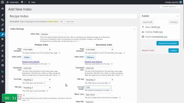 Create a WordPress Recipe Index in Under 60 Seconds смотреть онлайн