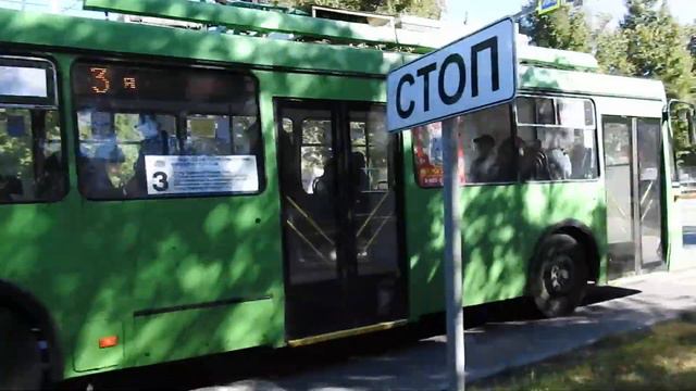 Подольск. Троллейбус №27 маршрута №3 2. 10 сентября 2022 смотреть онлайн