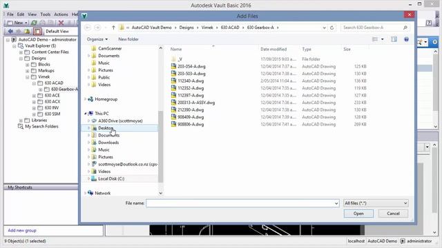 Autodesk Vault for AutoCAD - Markup Review смотреть онлайн