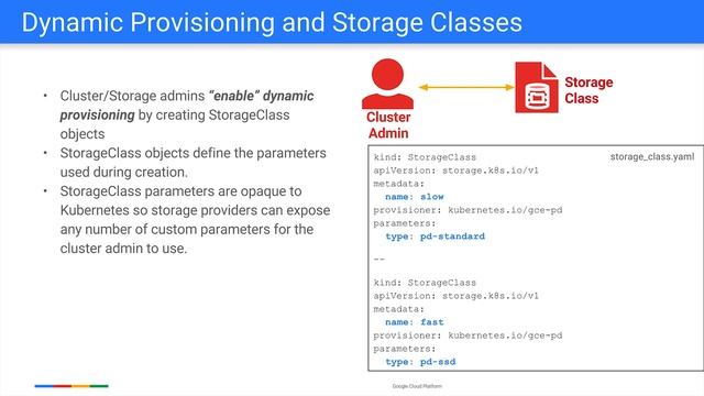 Container Engine: Storage Classes & Dynamic Provisioning in Kubernetes смотреть онлайн