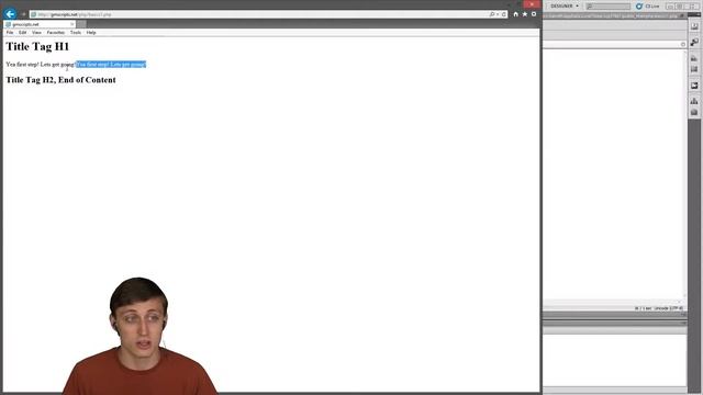 Getting Started and Variables - PHP #1 смотреть онлайн