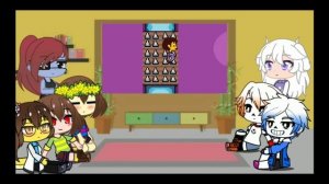 {?} ✨ {Реакция персонажей Undertale на ???} | Реакция gacha club | Если бы Undertale был логичным