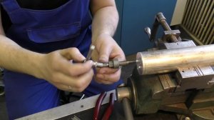 Удаление и развальцовка тонкостенной алюминиевой трубы