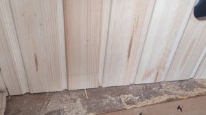 Самая простая шумоизоляция и монтаж деревянной вагонки.