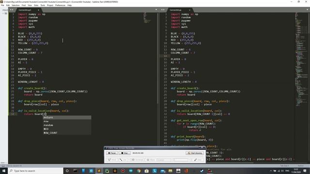Python3 | Connect 4 Ai | Part 1 смотреть онлайн