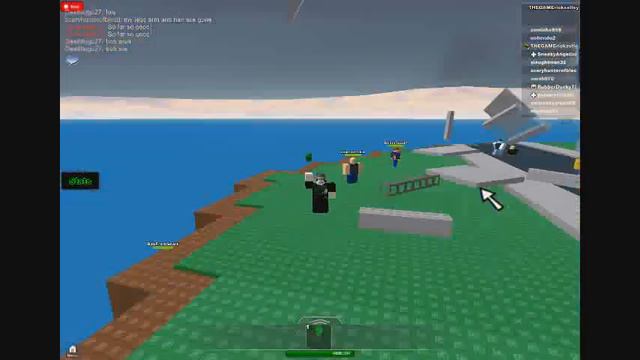 Running away from tornados! - Natural Disaster Survival смотреть онлайн