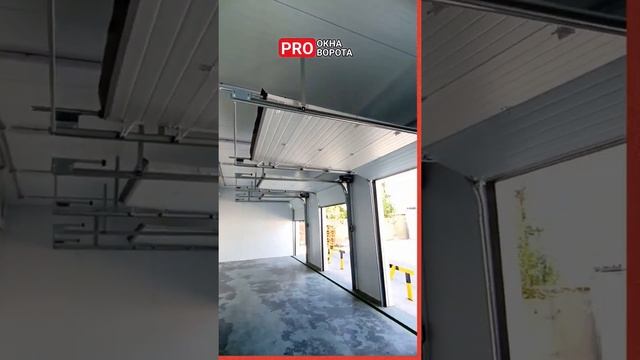 Секционные ворота 0501884747 #?? #ворота #рольставни #автоматика #окна #двери #витраж #остекление