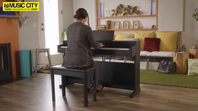 Demo Đàn Piano Yamaha Arius YDP164 - Music City смотреть онлайн