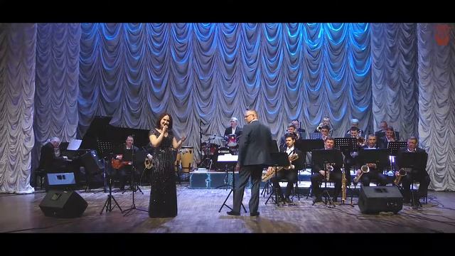 Песенка о хорошем настроении Elena Dorokhina&Astrakhan big band смотреть онлайн