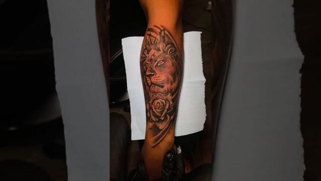 Lion tattoo art work ? смотреть онлайн