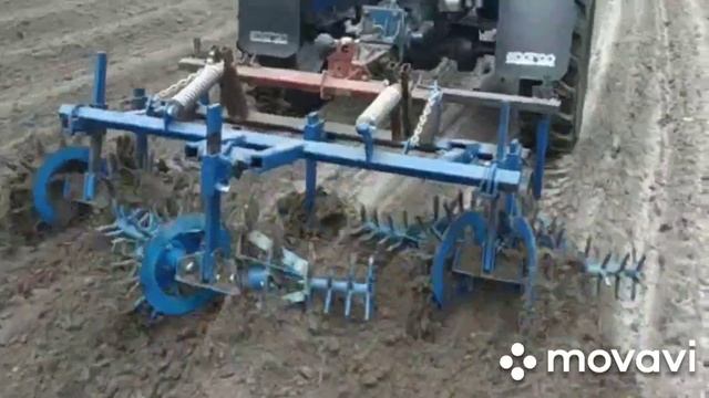 СКАУТ Т-18, 1-я обработка ёжиками. смотреть онлайн