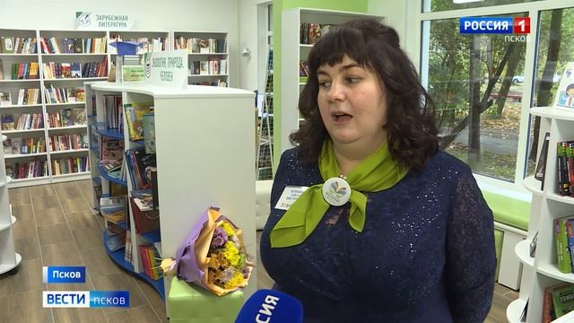 Детскую библиотеку «Радуга» модернизировали в рамках национального проекта «Культура» смотреть онлайн