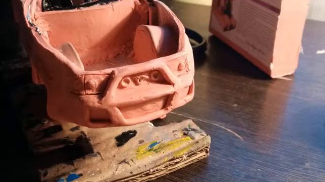 Делаю форд мустанг шелби из Need for speed жажда скорости, полностью из пластилина, своими руками смотреть онлайн