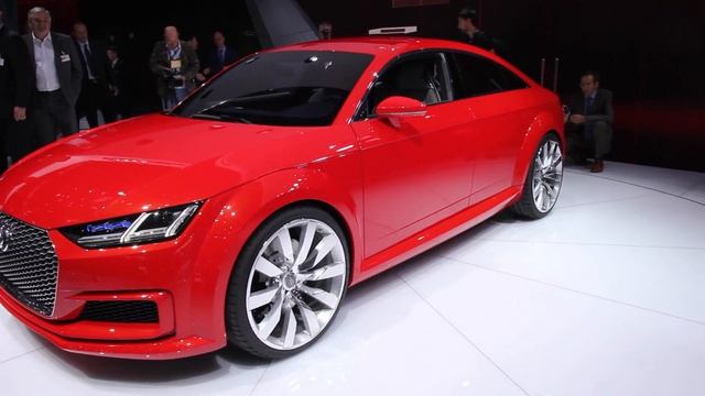 Audi TT Sportback concept walkaround and interior - Paris Motor Show 2014 смотреть онлайн
