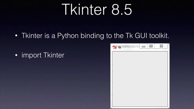 Python GUI programming with Tkinter. смотреть онлайн