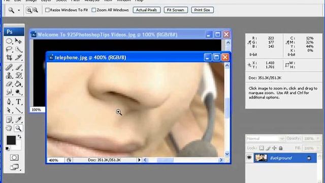 Photoshop Tips - Zoom Tool voslink.com смотреть онлайн