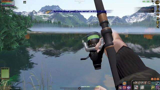 Первые трофеи и первые неудачи. Озеро Изумрудное. # 181. Прохождение Atom Fishing II смотреть онлайн