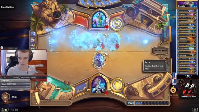 Trying to Make Mozaki OTK Work! (Hearthstone: Scholomance Academy) смотреть онлайн