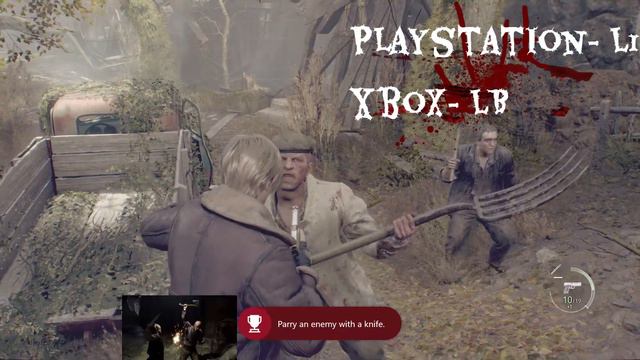 Resident evil 4 remake knife basics Achievement/Trophy смотреть онлайн