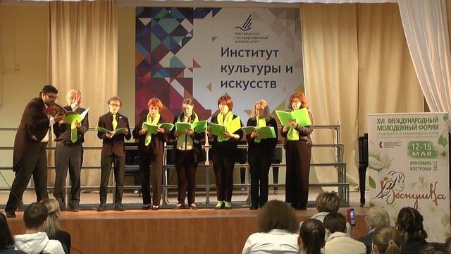 1. Норвежская Рождественская (обр. Д.Степанович). Там вечно сердце бродит. Voci di ricci.mp4