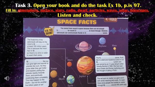 урок 1 Space facts 10 grade Action смотреть онлайн