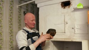 РЕМОНТИРУЕМ ПЕЧЬ своими руками. Как установить на место вышибной кирпич // Секреты печника