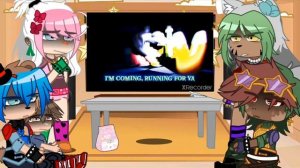 °• Security Breach react to Fazbear Frights songs: Fetch [2/?] •°