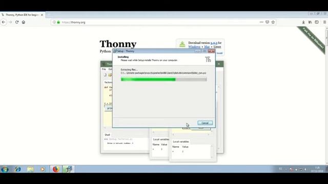 2º Bachillerato - Instalación de Thonny IDE en Windows смотреть онлайн
