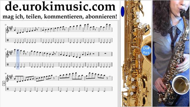 Saxophonunterricht Tenor Carly Rae Jepsen - Call Me Maybe Teil#1 um-995 смотреть онлайн