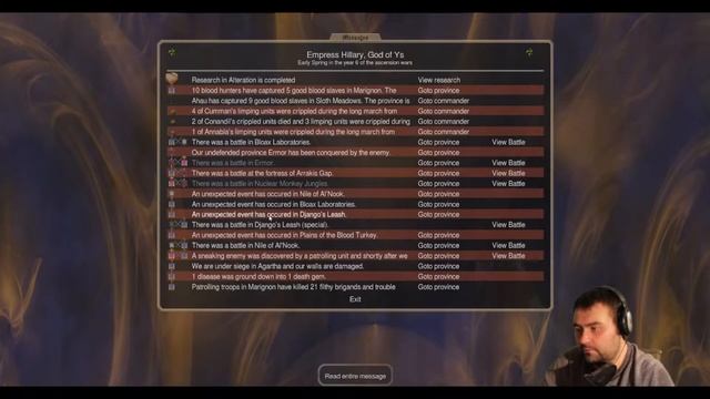 Доминионы 5. Обзор мультиплеерной игры за МА Ис "augumantic take 2". Ходы 68-76. смотреть онлайн